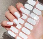 Gel Nail Stickers | Peel-And-Stick & UV-Curable | 8 Sizes
