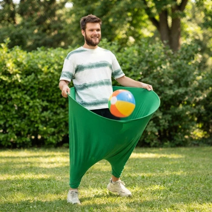 Giant Pants Game | Extra-Large Pants & Balls | Includes Air Pump