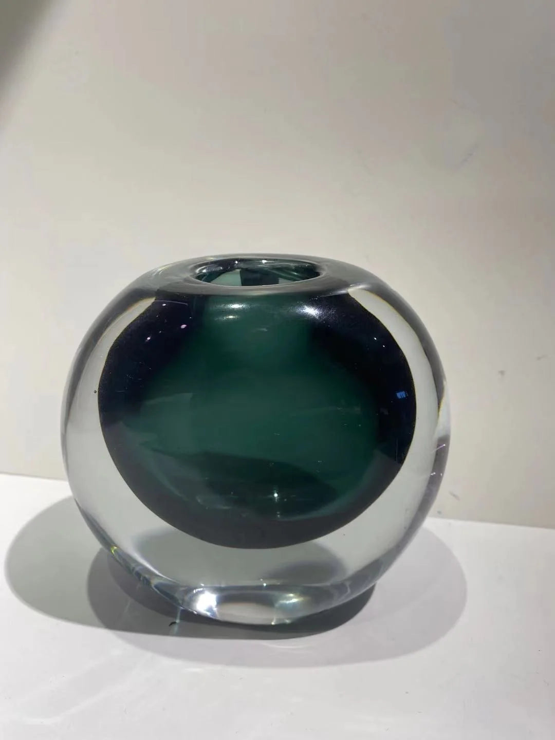 Glass Vase | Handblown Murano Bubble Design | 30 x 15 cm