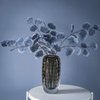 Glass Vase | Handblown Murano Bubble Design | 30 x 15 cm