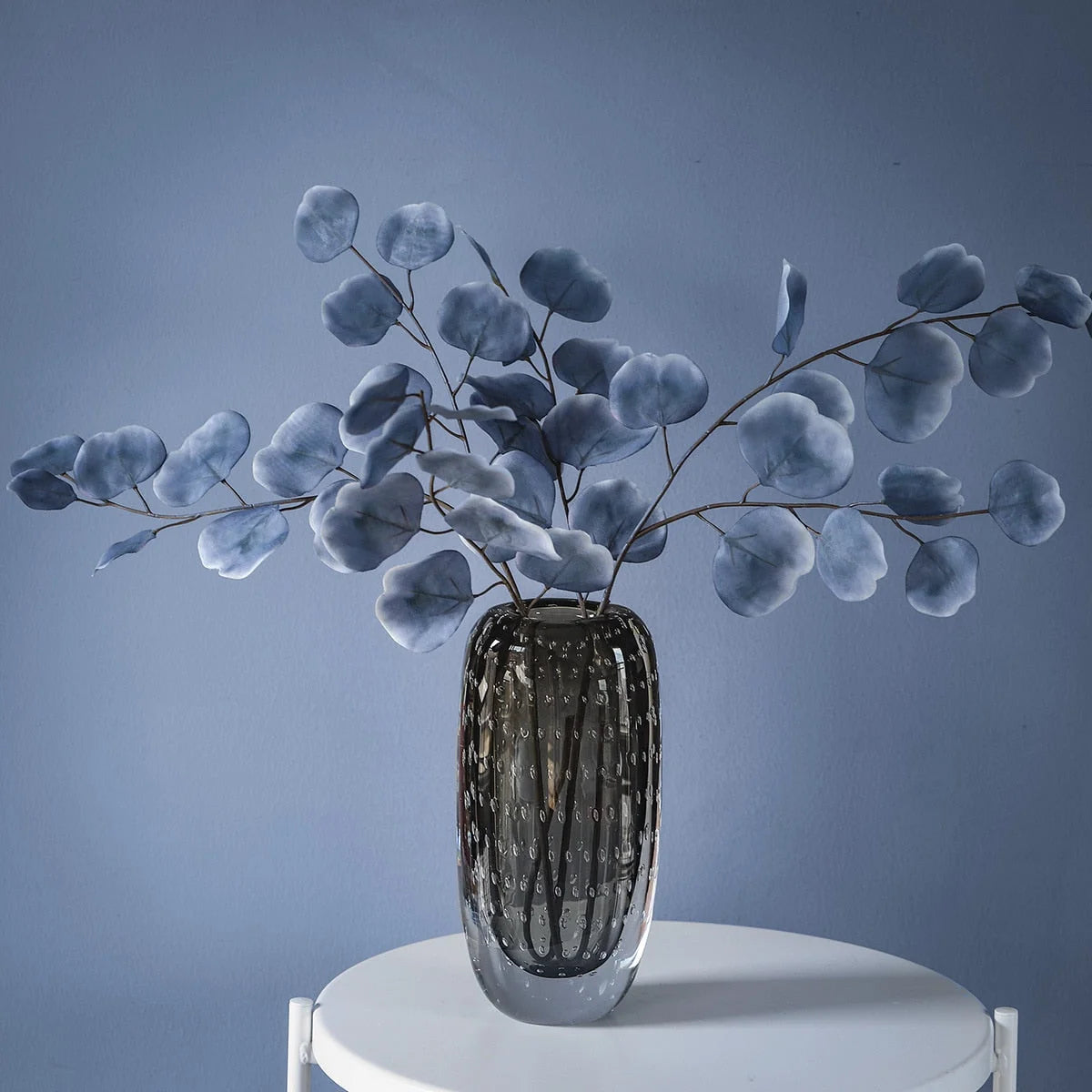Glass Vase | Handblown Murano Bubble Design | 30 x 15 cm