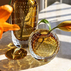 Glass Vase | Handblown Murano Bubble Design | 30 x 15 cm