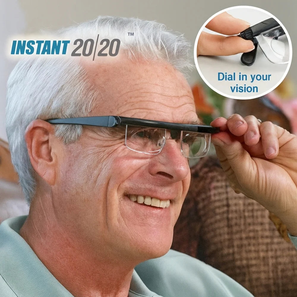 Glasses | Adjustable Focus & Impact-Resistant Lenses