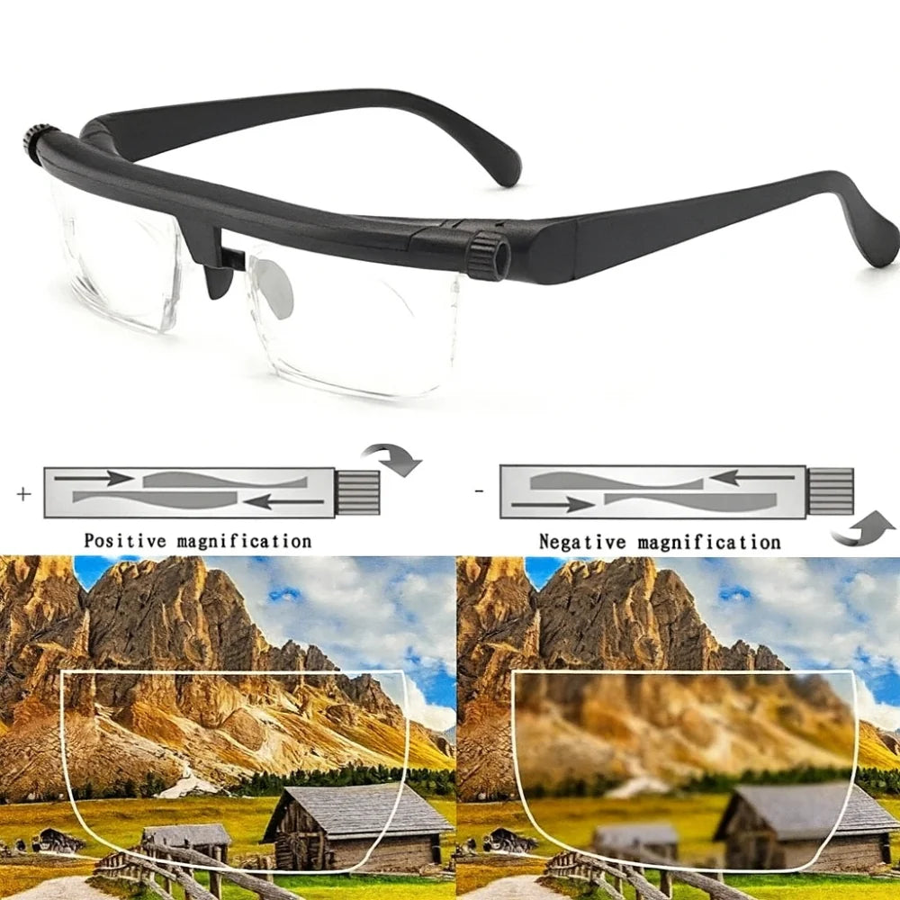 Glasses | Adjustable Focus & Impact-Resistant Lenses