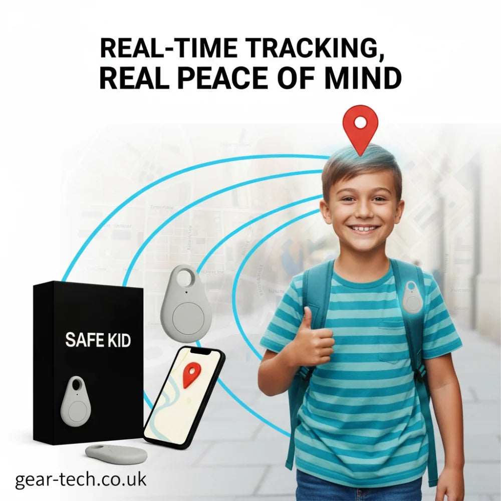 GPS Tracker | Real-Time Meter-Accurate & SOS Button