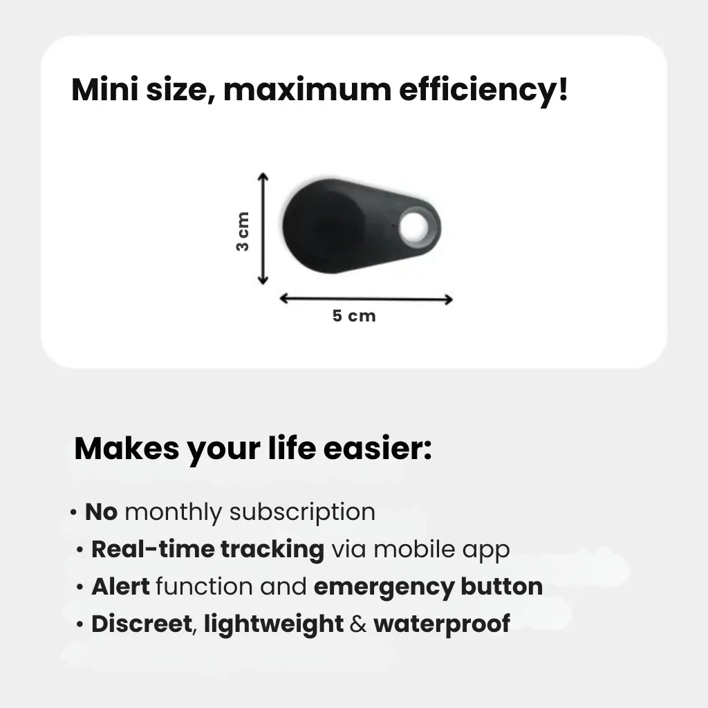 GPS Tracker | Real-Time Meter-Accurate & SOS Button