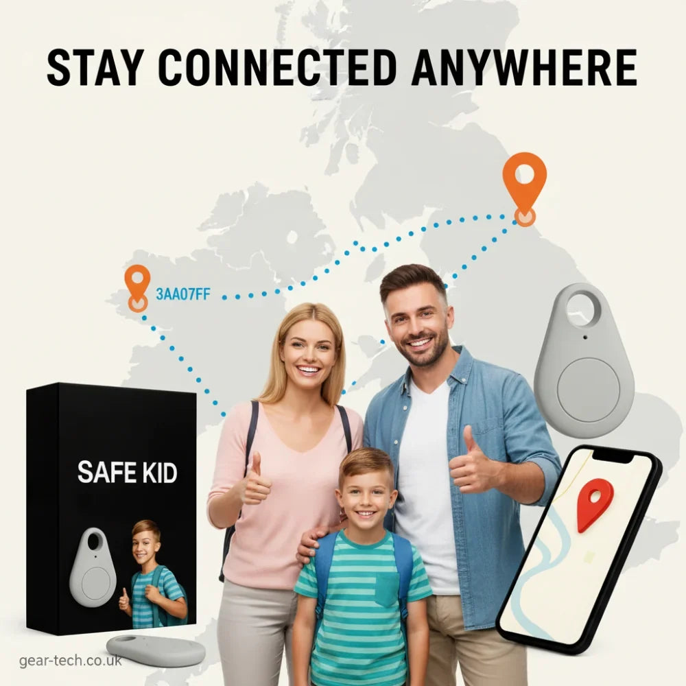 GPS Tracker | Real-Time Meter-Accurate & SOS Button