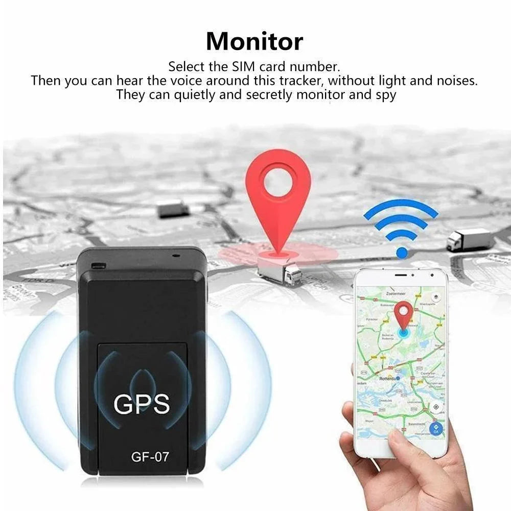 GPS Tracker | Real-Time Tracking, Waterproof & Magnetic | 12-Day Standby