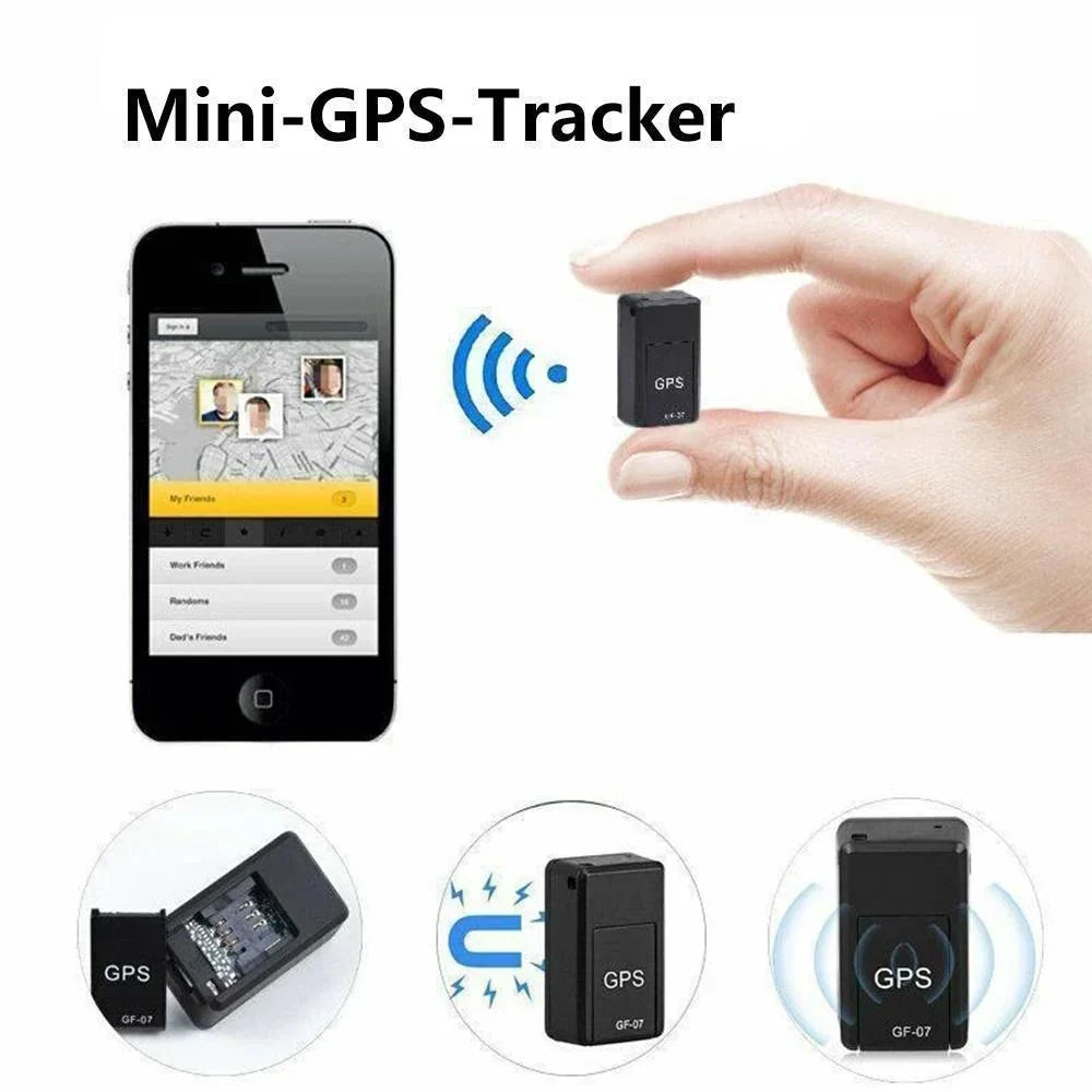 GPS Tracker | Real-Time Tracking, Waterproof & Magnetic | 12-Day Standby