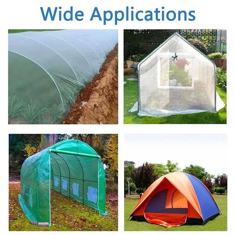 Greenhouse Repair Tape | UV-Resistant & Weatherproof Self-Adhesive | 10 m Roll