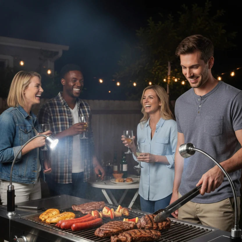 Grill Light | Ultra-Bright LED, Flexible Gooseneck & Magnetic Base