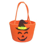 Halloween Basket | Witch Hat Design & Durable Sewn Handles