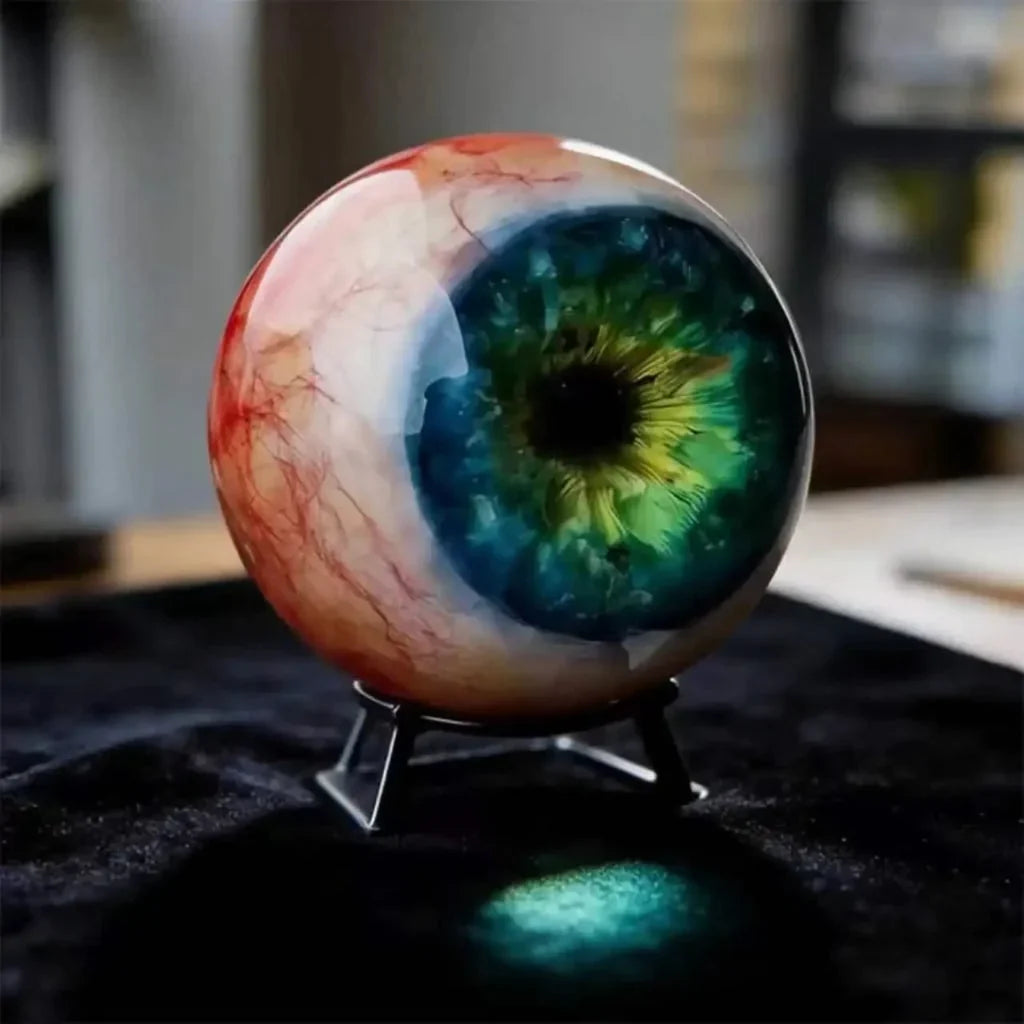 Halloween Eye Ornament | Monster Eye Design & 4 Vivid Colors