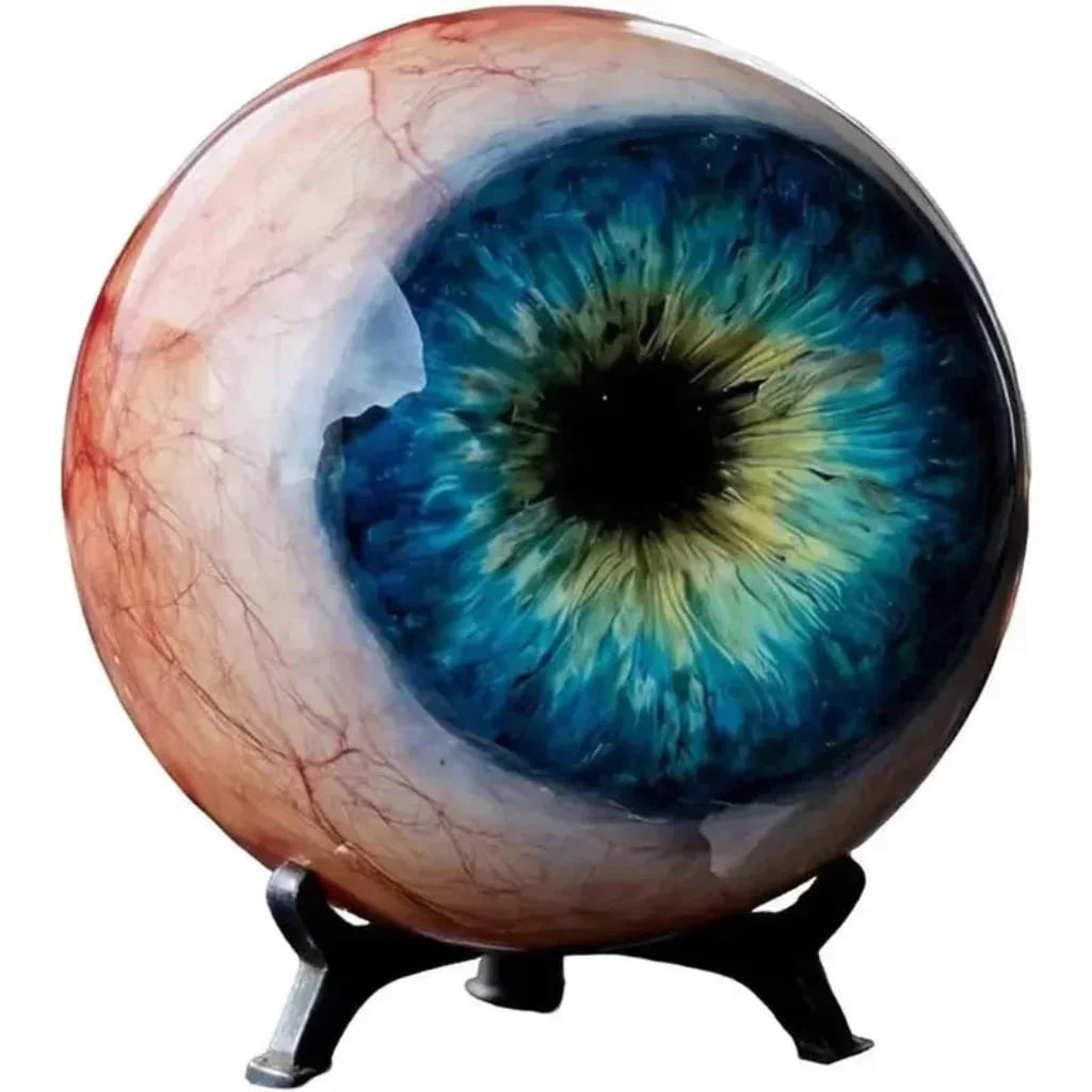 Halloween Eye Ornament | Monster Eye Design & 4 Vivid Colors