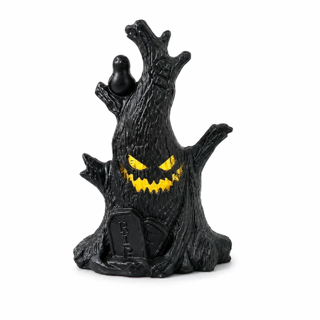 Halloween Tree Decoration | Flameless Flickering LED & Battery-Powered