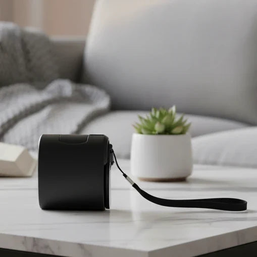Hand Crank Charger | USB Output & Integrated LED | Pocket-Sized