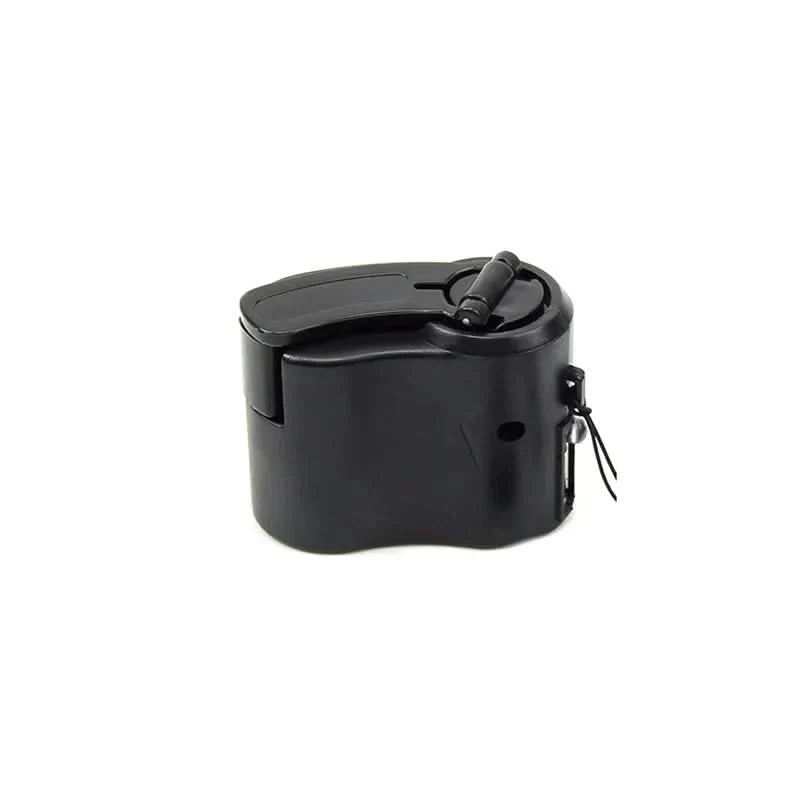 Hand Crank Charger | USB Output & Integrated LED | Pocket-Sized