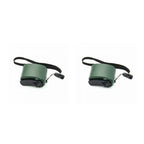 Hand Crank Charger | USB Output & Integrated LED | Pocket-Sized