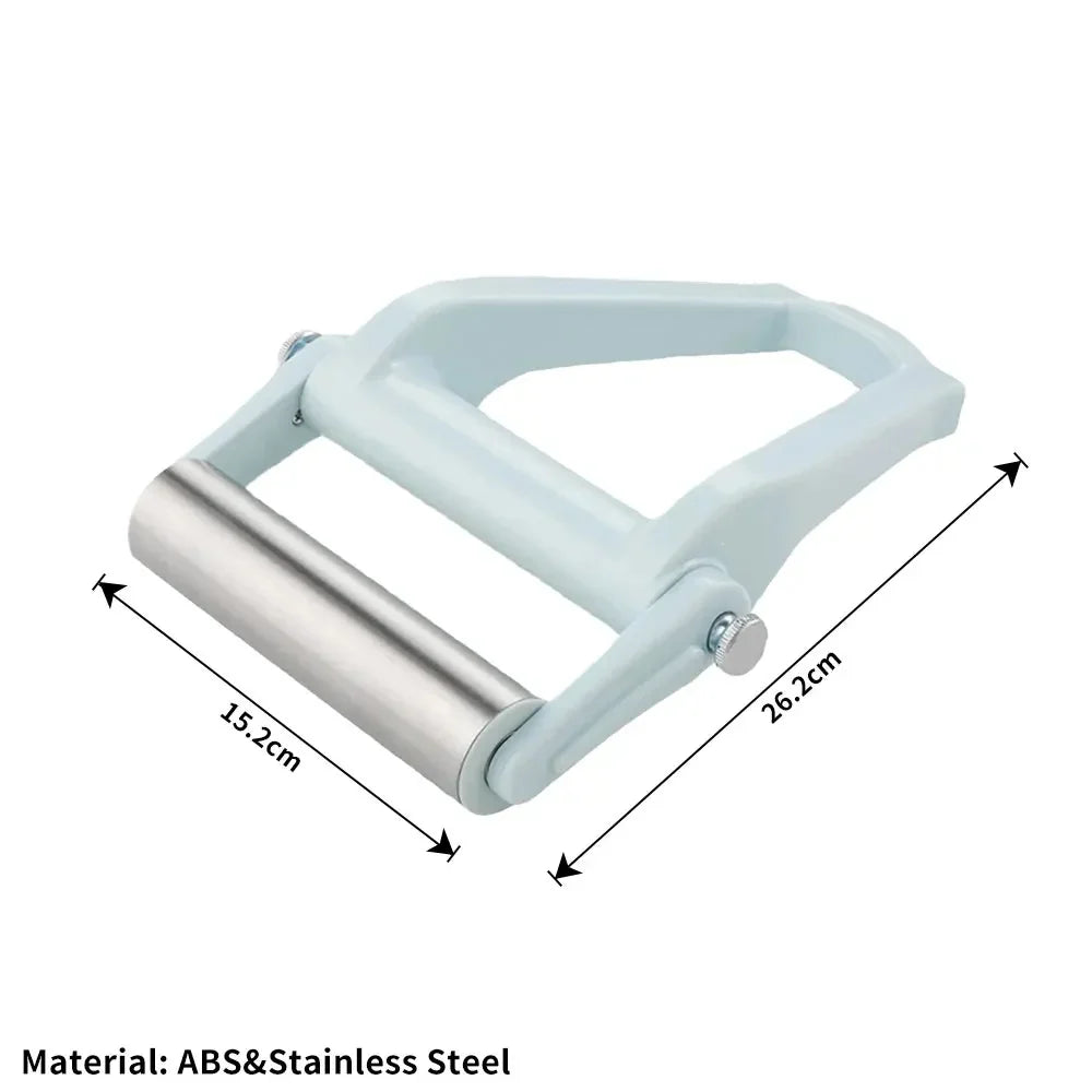 Hand Rolling Pin | Stainless Steel & Non-Stick T-Shape Handle
