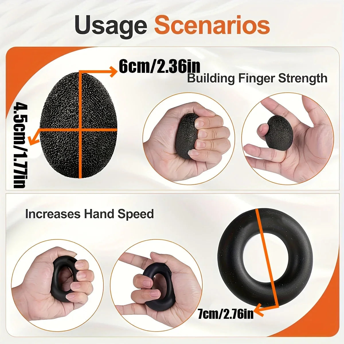 Hand Trainer Set | Adjustable Resistance & Ergonomic Grip | 5-Piece
