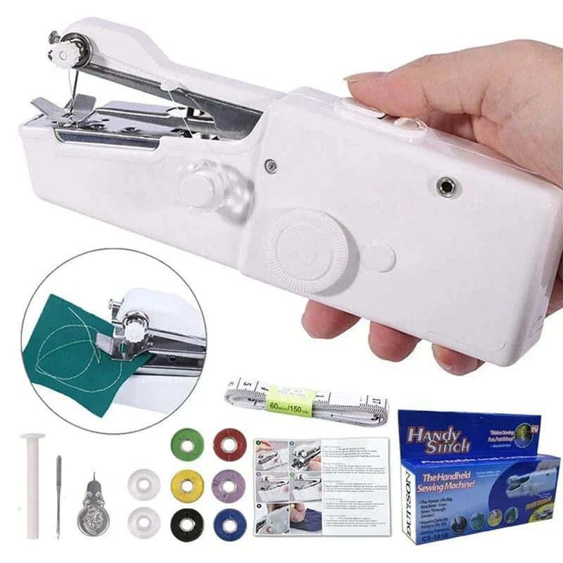 Handheld Sewing Machine | Cordless & One-Hand Operation