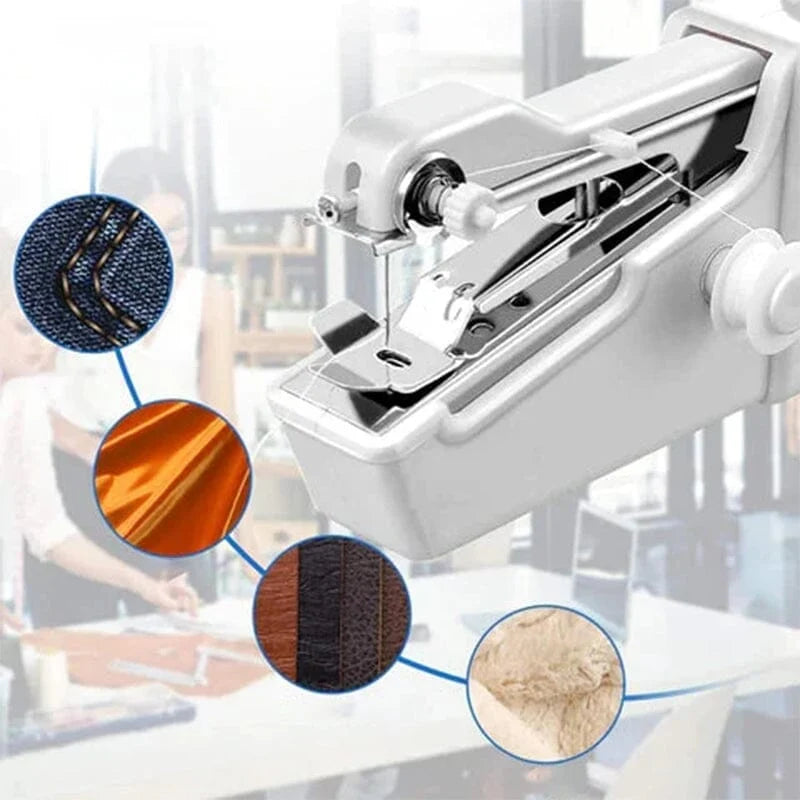 Handheld Sewing Machine | Cordless & One-Hand Operation