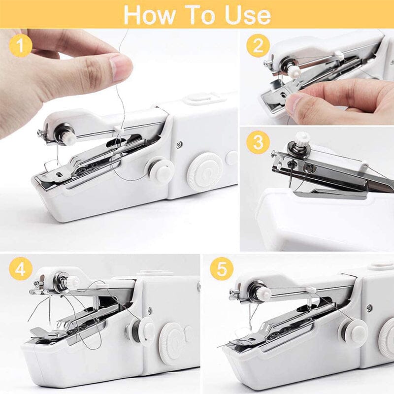 Handheld Sewing Machine | Cordless & One-Hand Operation