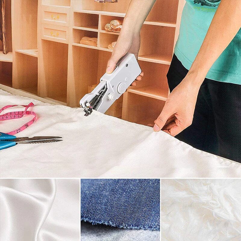 Handheld Sewing Machine | Cordless & One-Hand Operation