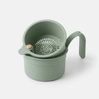 Hanging Draining Basket | Two-Part Filter & One-Click Emptying