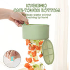 Hanging Sink Strainer Basket | Fine Stainless Steel Mesh & Lock-Release | Fits Most Faucets