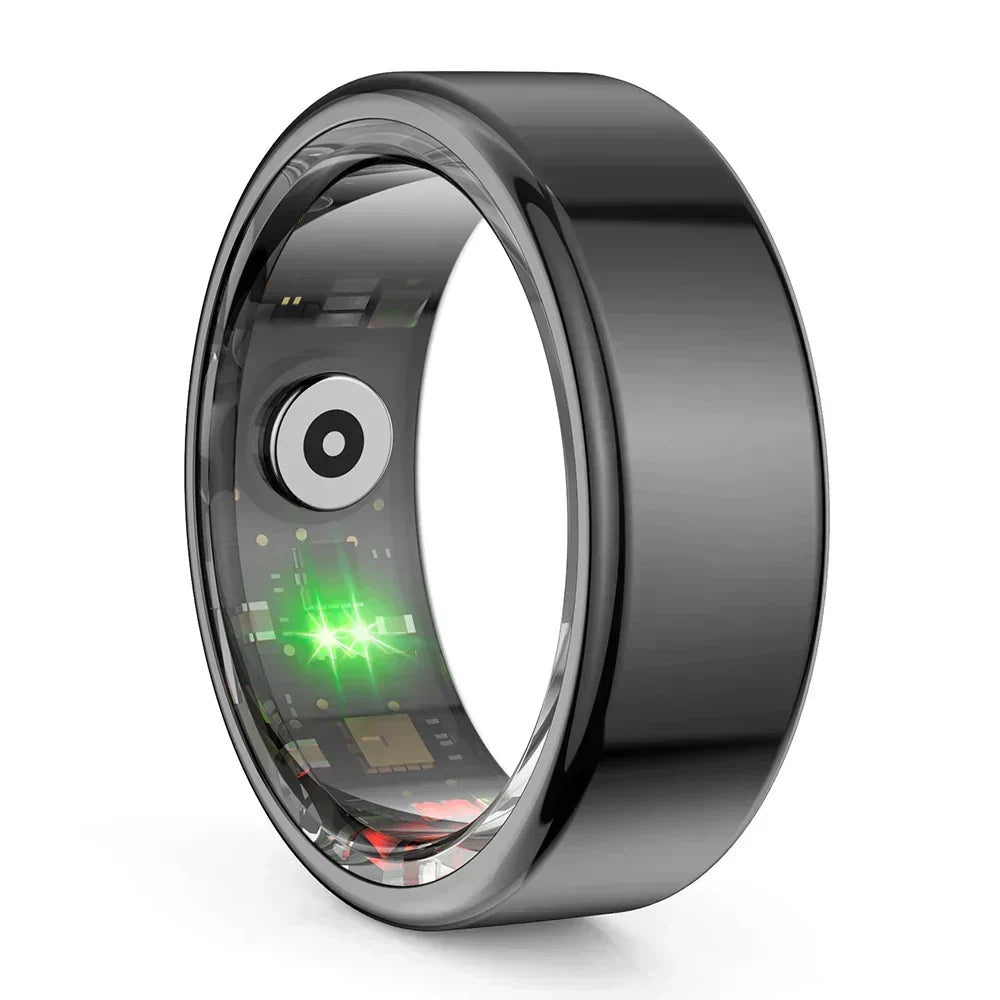 Health Tracker Ring | Titanium Multi-Sensor & Water-Resistant