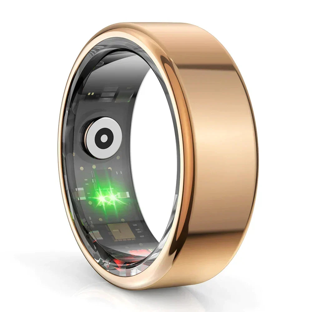 Health Tracker Ring | Titanium Multi-Sensor & Water-Resistant