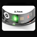 Health Tracker Ring | Titanium Multi-Sensor & Water-Resistant