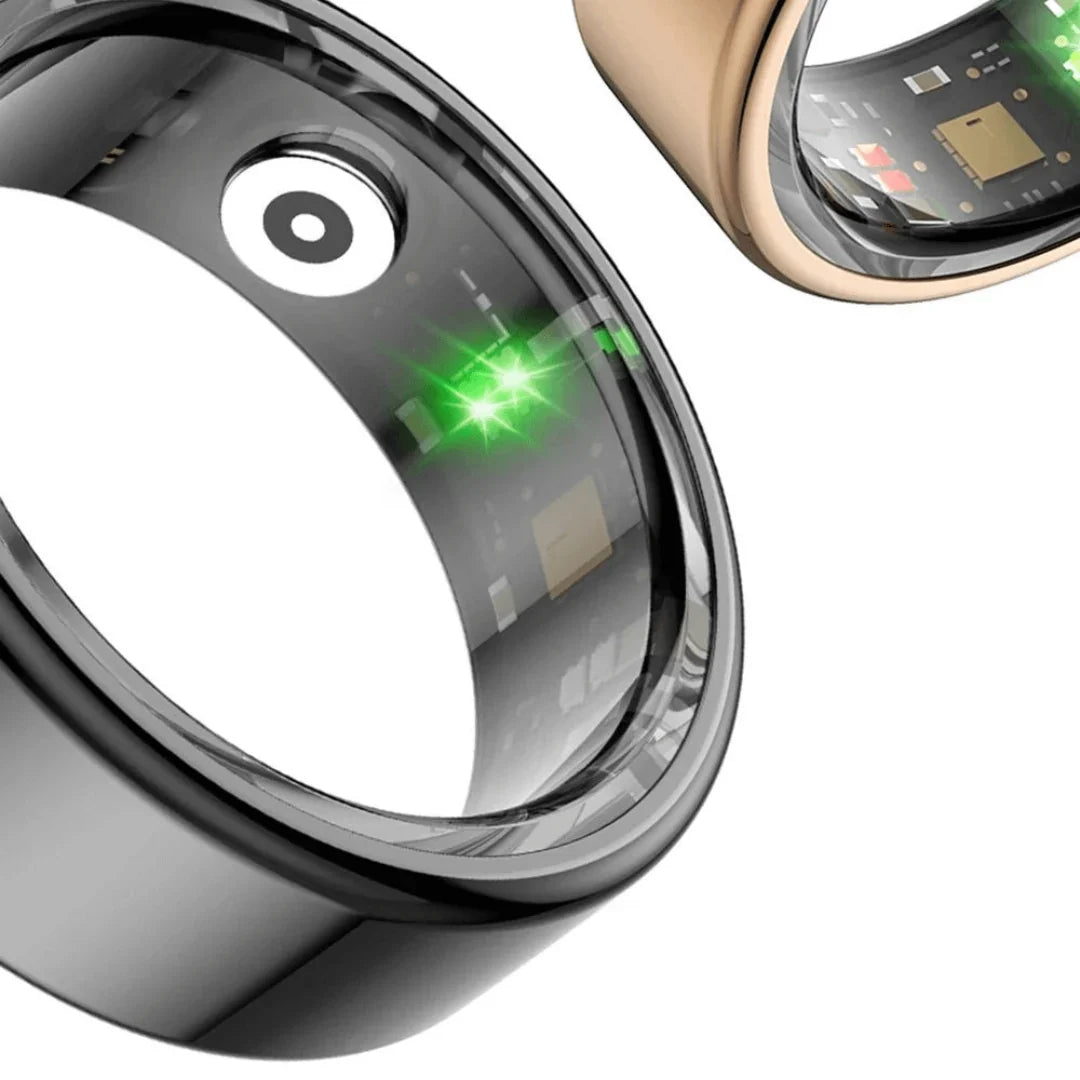 Health Tracker Ring | Titanium Multi-Sensor & Water-Resistant