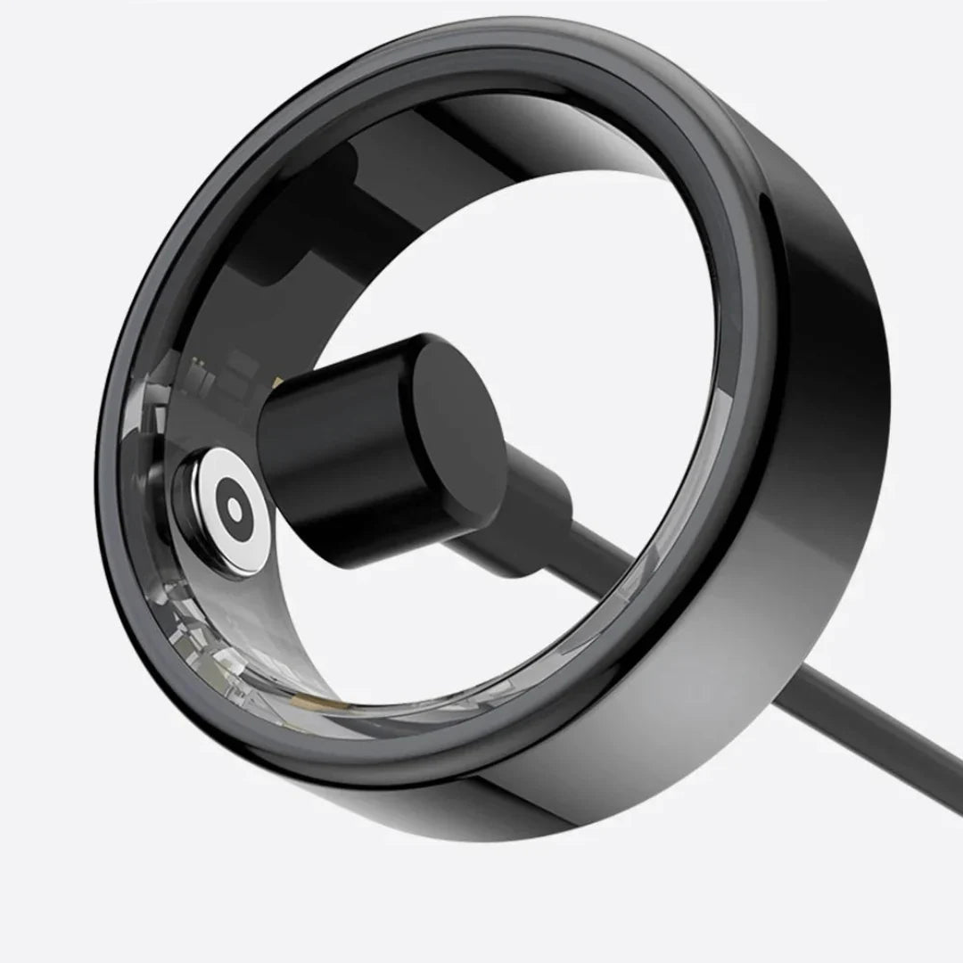 Health Tracker Ring | Titanium Multi-Sensor & Water-Resistant