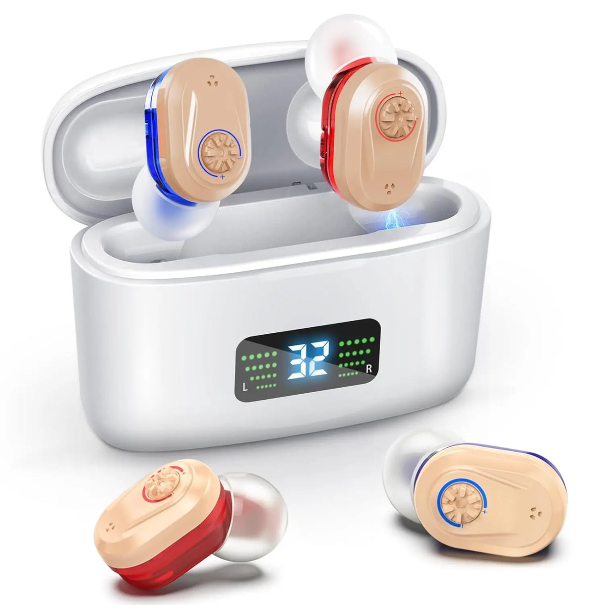 Hearing Aid | Wireless Rechargeable & Noise-Reducing | Up To 30 Hours