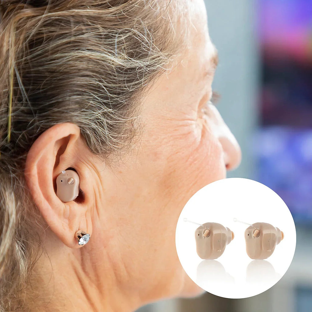 Hearing Amplifier | Ultra-Light & Discreet | Up to 35 Hours Battery Life