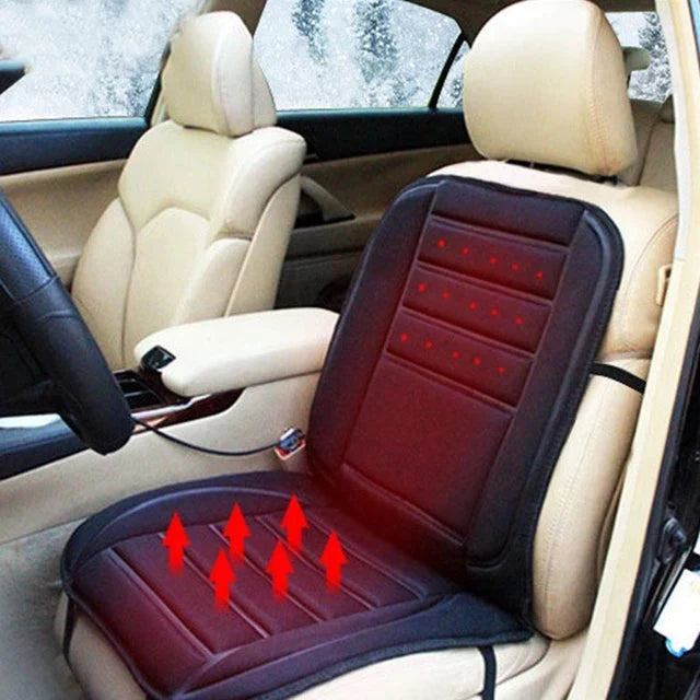 Heated Car Seat Cushion | Full-Area Rapid Heating & Universal Fit