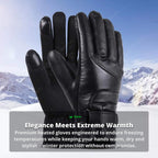 Heated Gloves | Carbon-Fiber Heating & USB Rechargeable | Up To 6 Hours