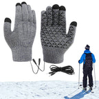 Heated Gloves | USB-Powered Heating, Touchscreen-Compatible & Non-Slip Grip
