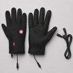 Heated Gloves | USB-Powered, Waterproof & Fleece-Lined