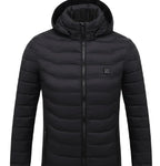 Heated Hoodie | 11-Zone Carbon-Fiber Heating & USB-Powered