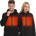 Heated Hoodie | 5-Zone Heating & USB-Powered | Machine-Washable