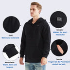 Heated Hoodie | USB-Powered & 3 Heat Settings | Unisex S–2XL