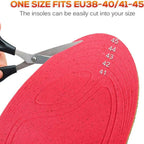 Heated Insoles | Rechargeable 10-Hour & 3 Heat Levels | Slim Slip-In