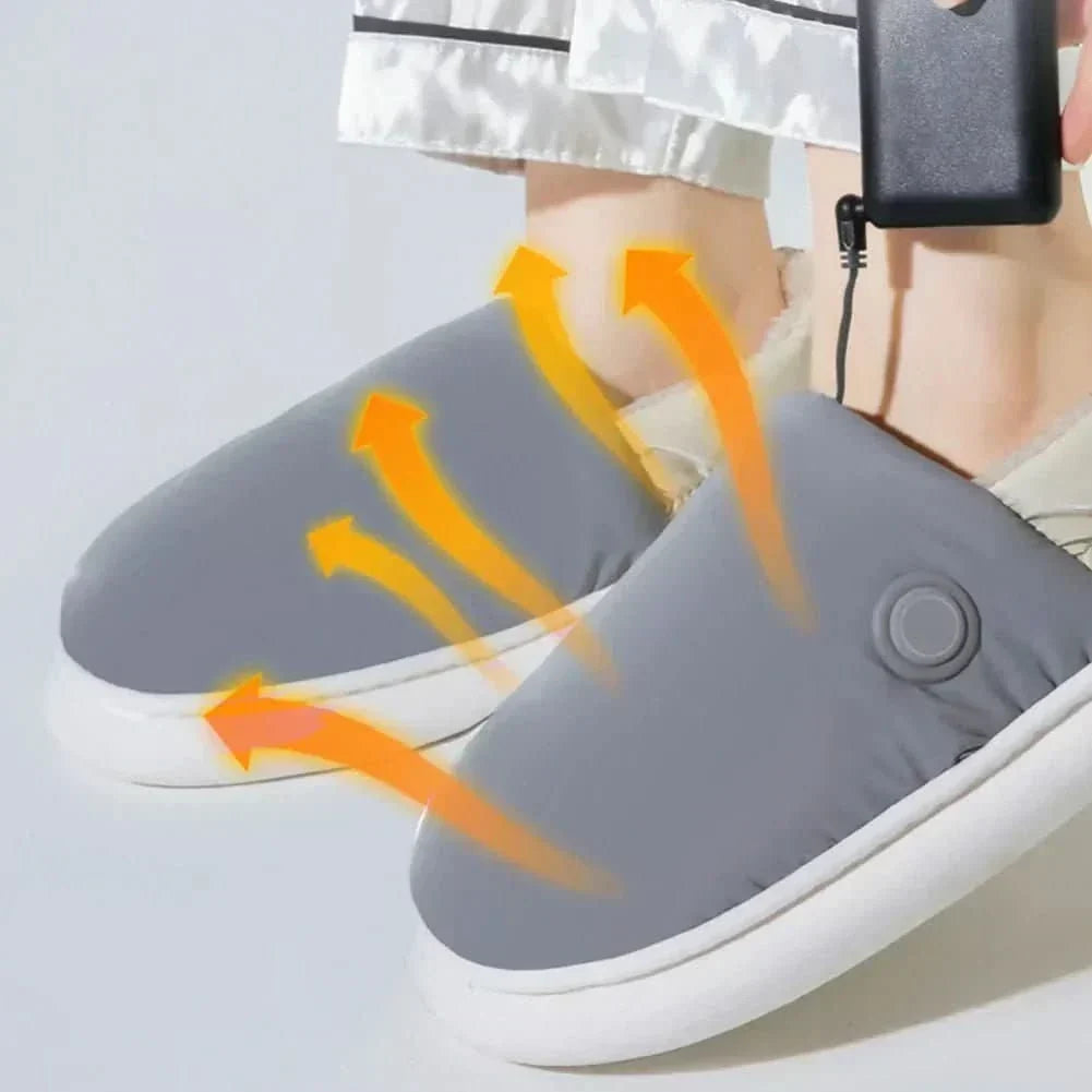 Heated Slippers | Instant Warmth & 3 Heat Levels