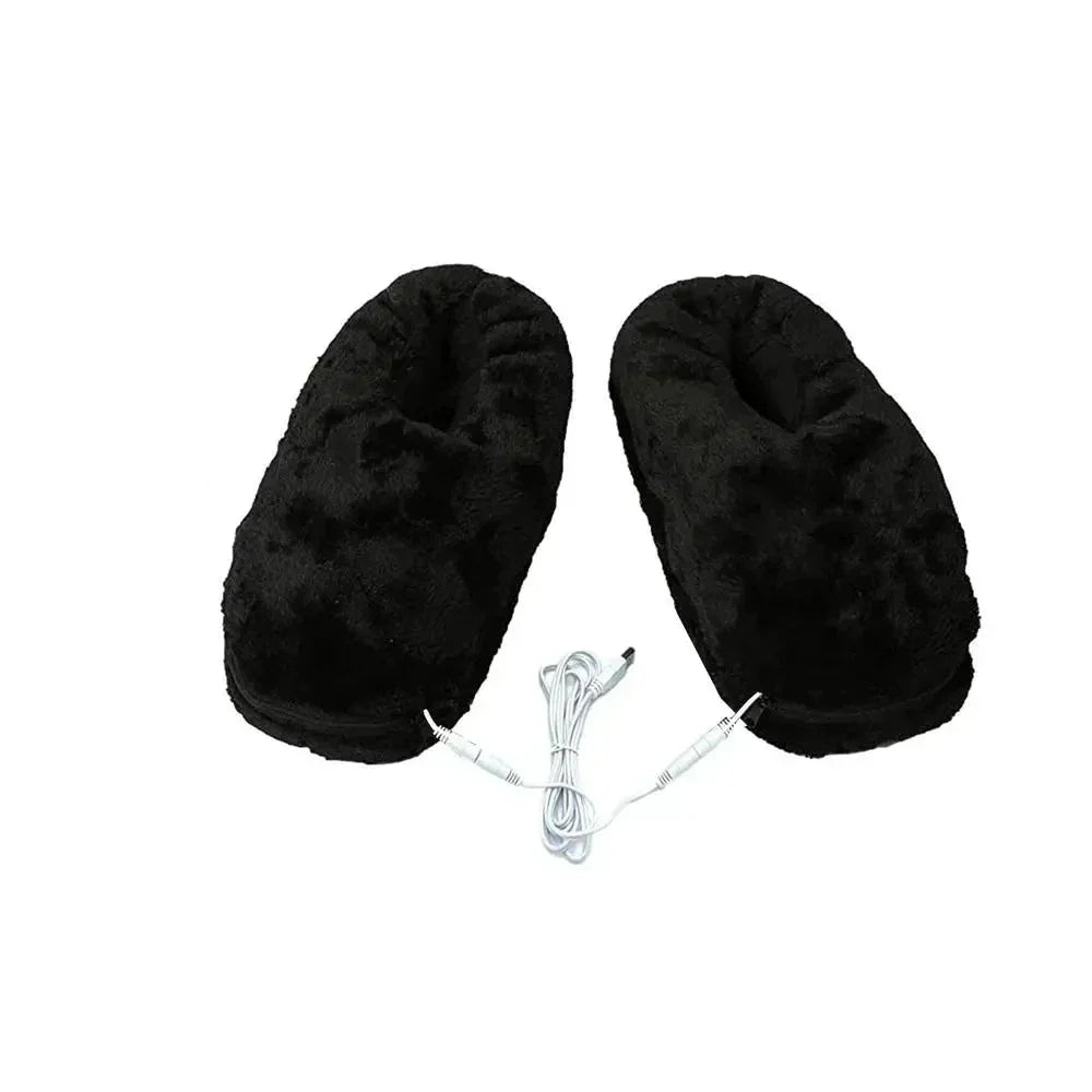 Heated Slippers | USB-Powered Fast-Heating Plush Lining | EU 35–46