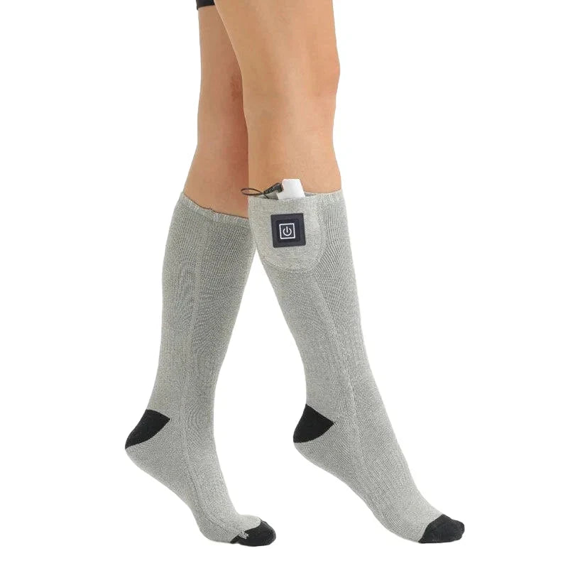 Heated Socks | 3 Heat Levels & Hidden Battery Pocket