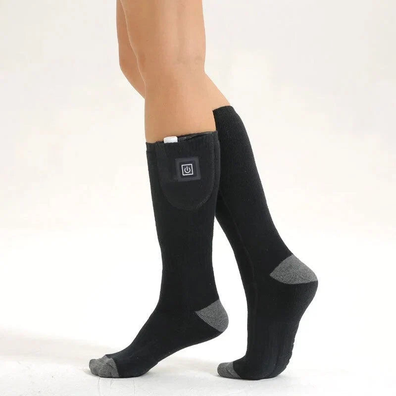 Heated Socks | 3 Heat Levels & Hidden Battery Pocket
