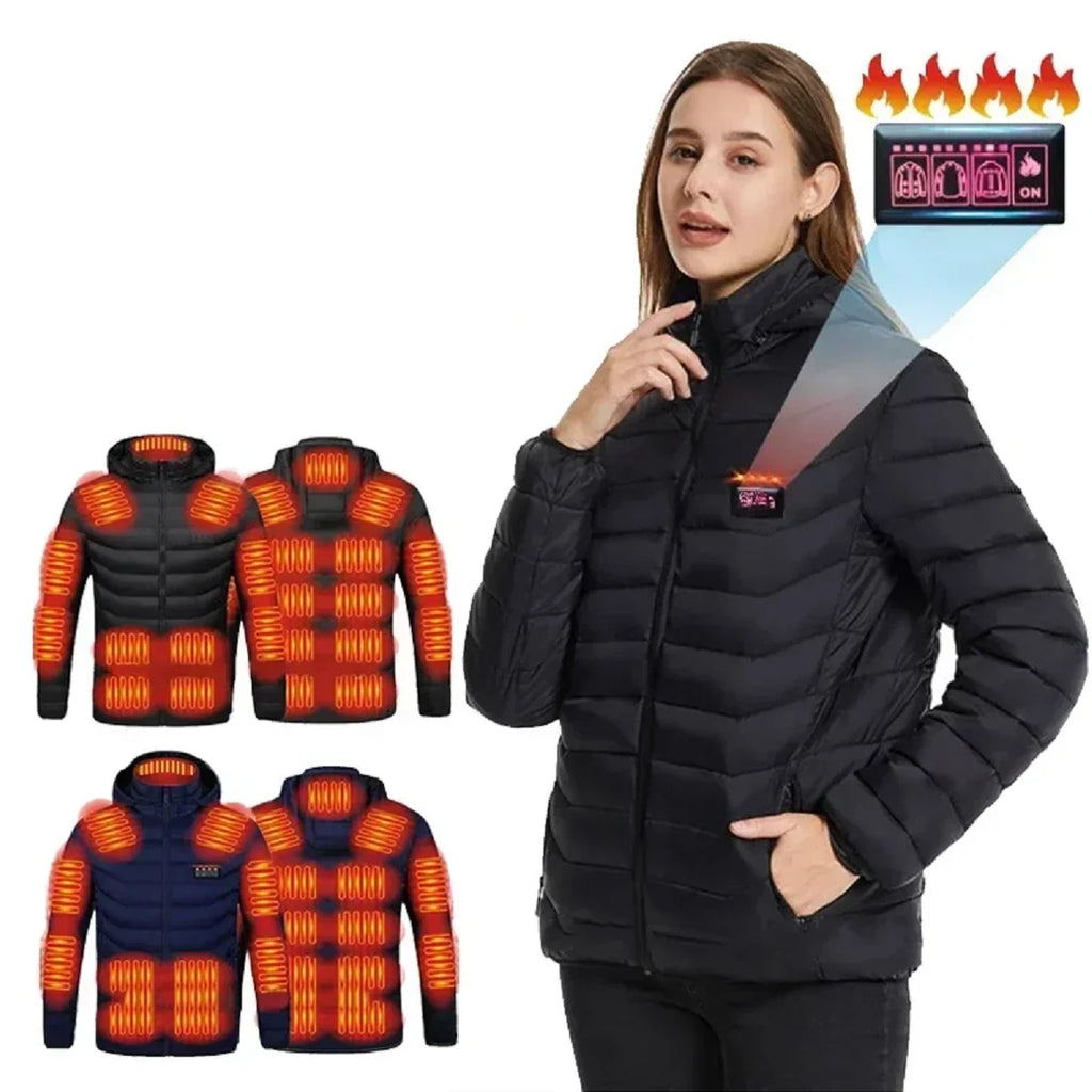 Heated Vest | 21 Targeted Heating Zones & Adjustable Heat
